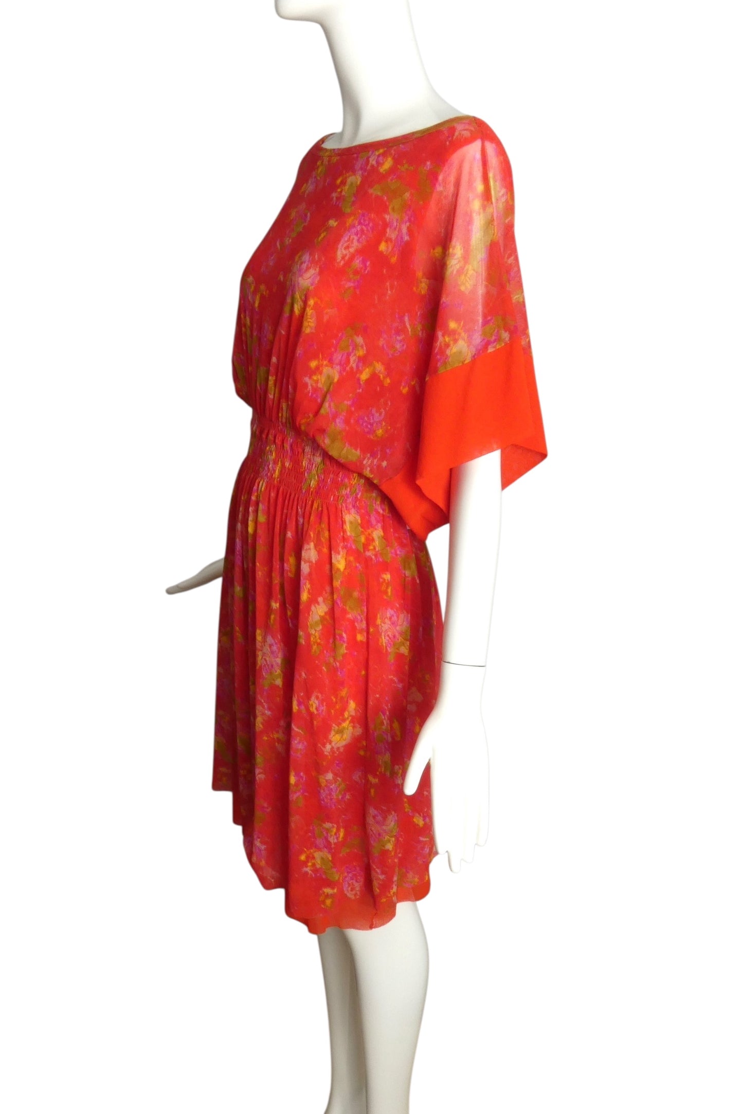 JEAN PAUL GAULTIER- Floral Mesh Dress, Size Small