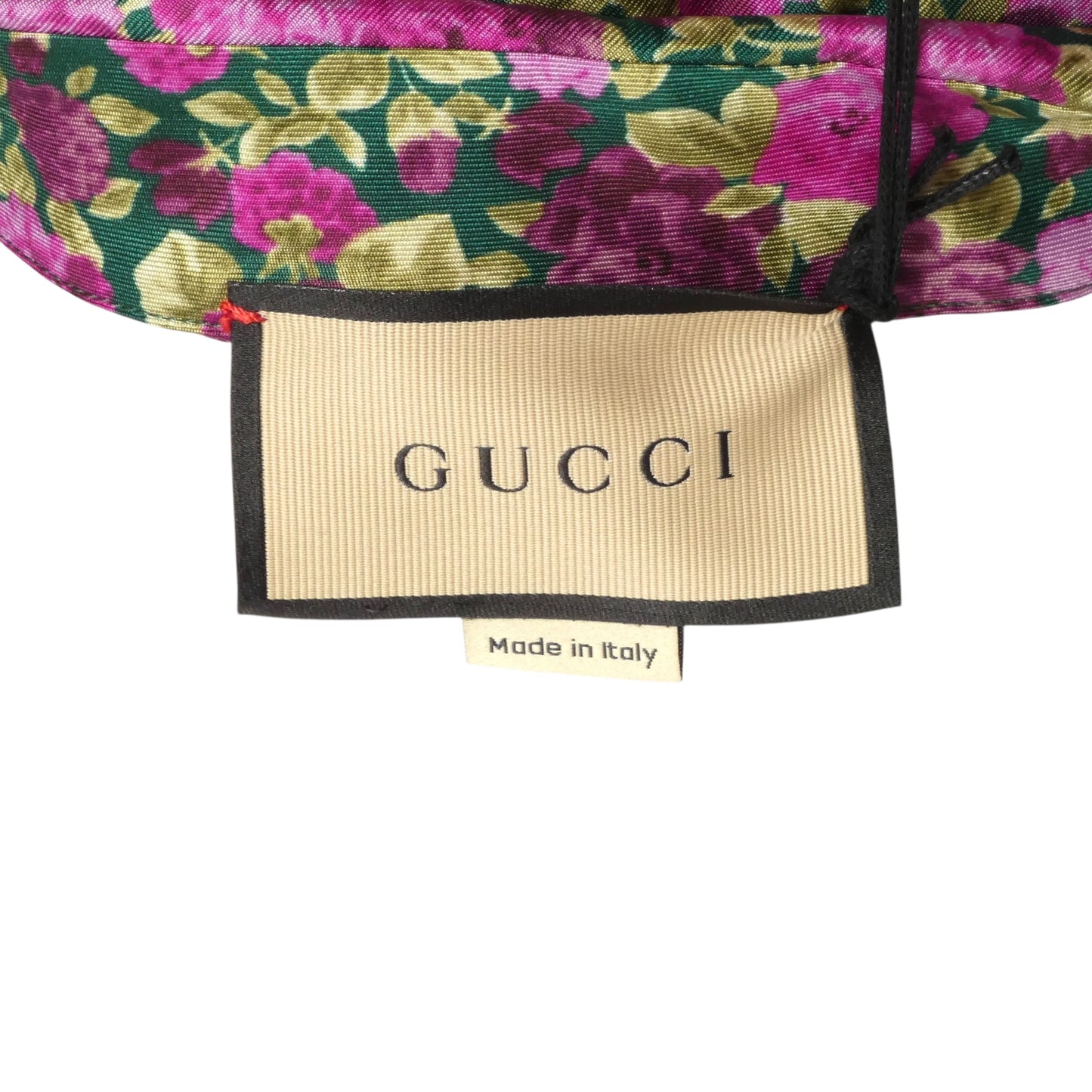 GUCCI- NWT 2023 Floral Silk Tunic & Bra Top, Size 6