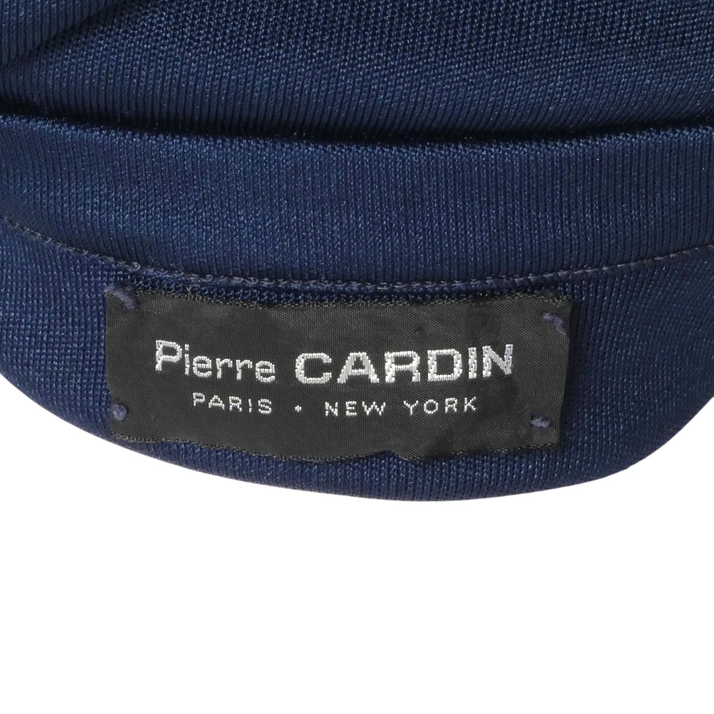 PIERRE CARDIN- 1970s Blue Knit Tank Top, Size 4