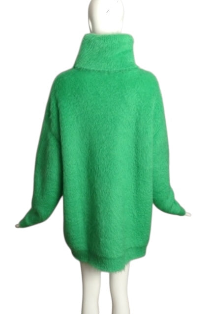 GUCCI- NWT 2023 Green Mohair Knit Dress, Multiple Sizes Available