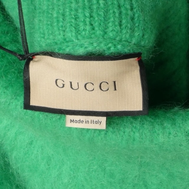 GUCCI- NWT 2023 Green Mohair Knit Dress, Multiple Sizes Available