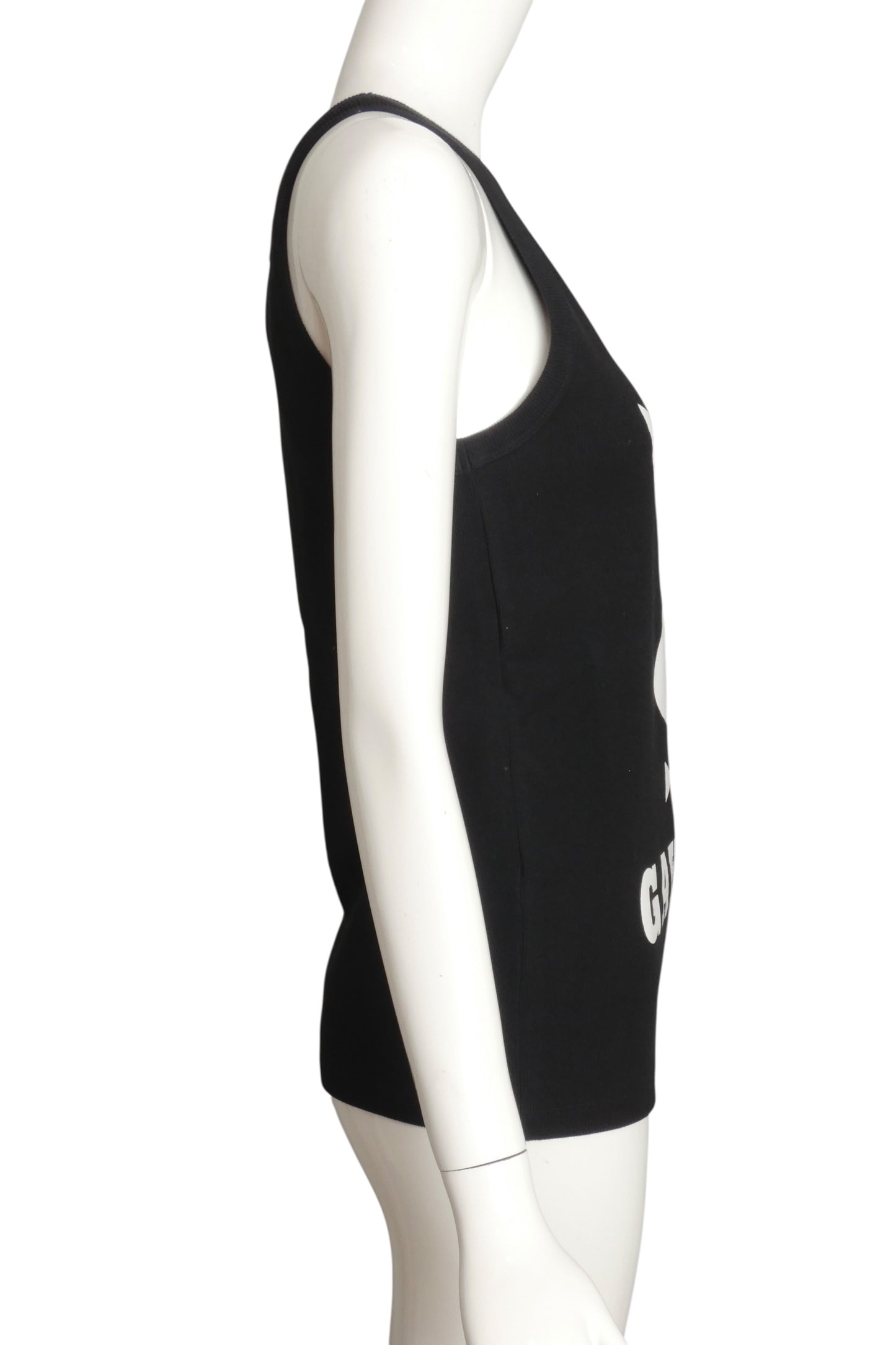 MOSCHINO COUTURE- NWT 2019 Black Gayboy Tank Top, Size 6