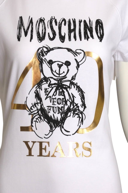 MOSCHINO COUTURE- NWT 2024 40th Anniversary Teddy Bear Dress, Size 6