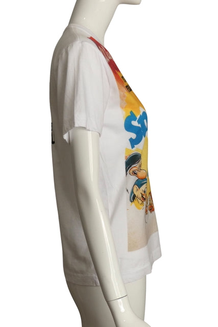 COMME DES GARCONS- 2014 Snow White Graphic T-Shirt, Size Small