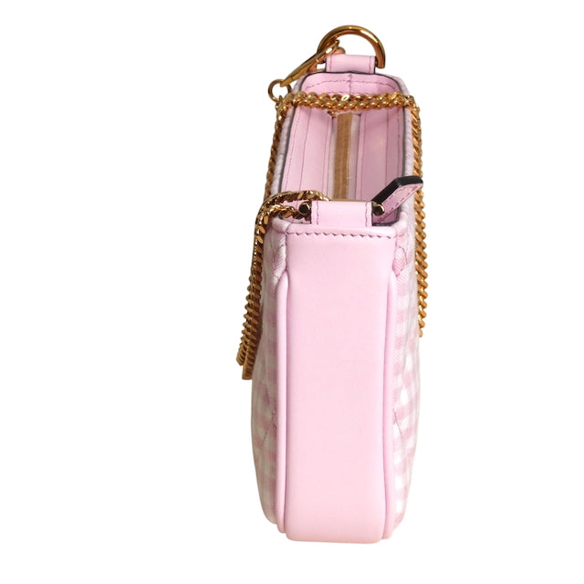 VERSACE- NWT 2024 Mini Gingham Purse