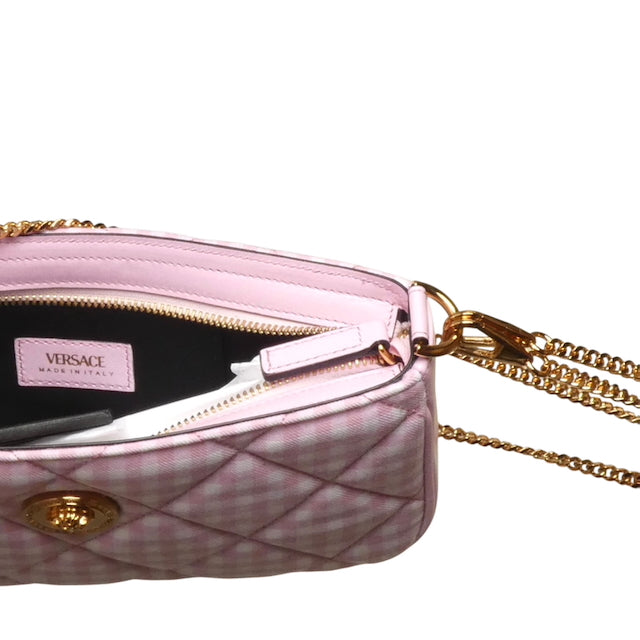 VERSACE- NWT 2024 Mini Gingham Purse