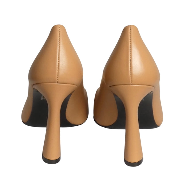 VERSACE- NIB Beige Leather Medusa Head Pumps, Multiple Sizes Available