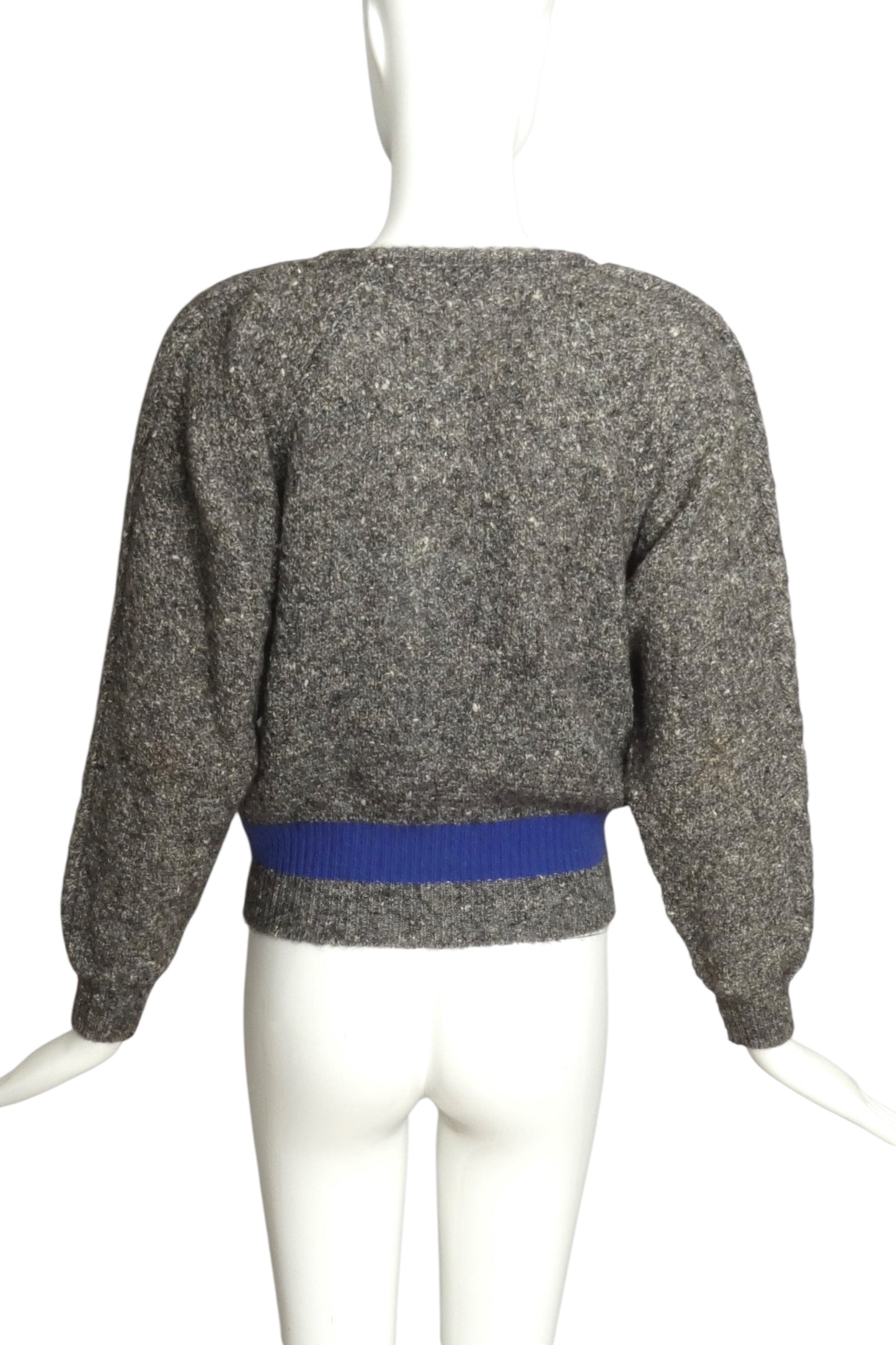 GIANNI VERSACE- 1980s Wool Sweater, Size 6