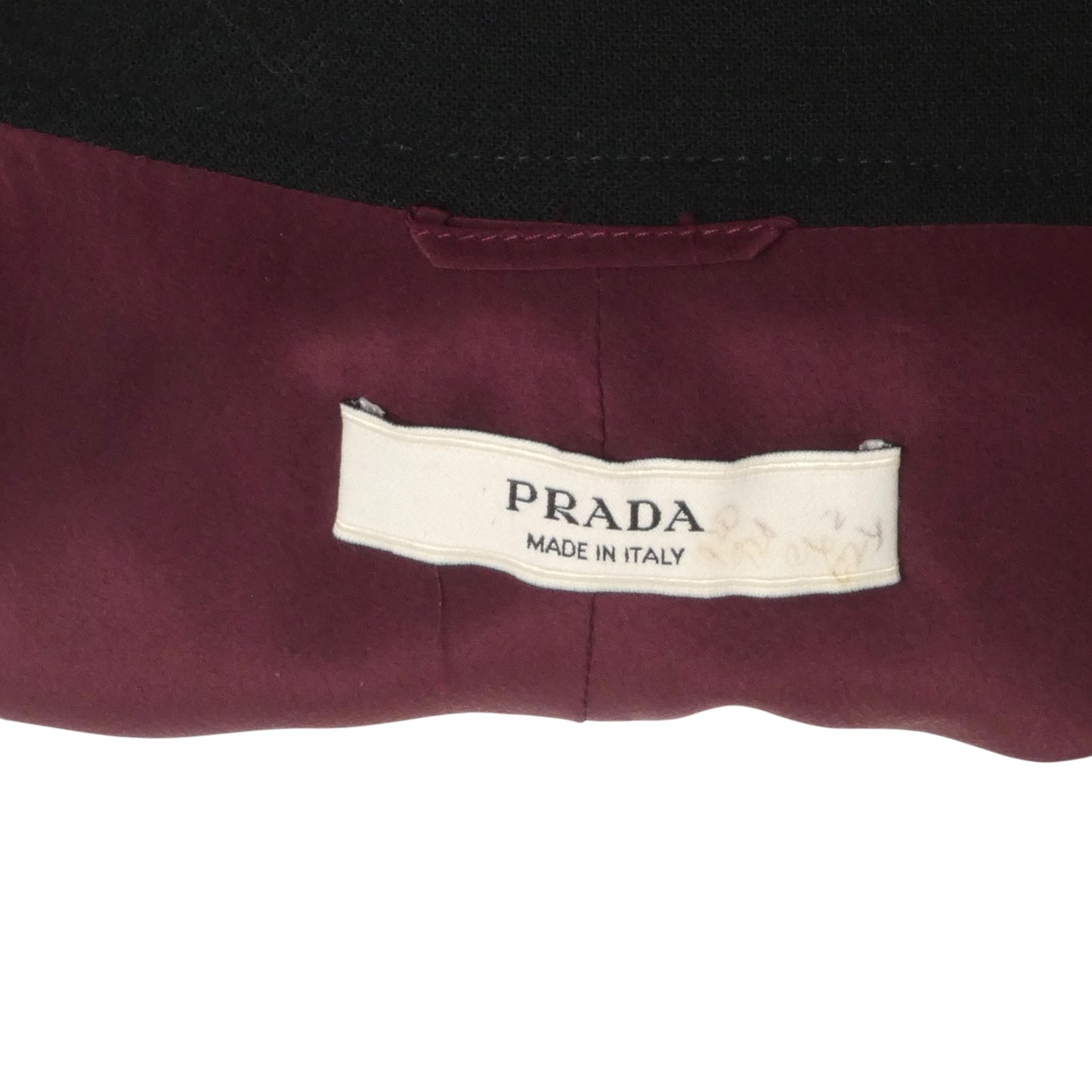 PRADA- 2001 Wool Empire Dress, Size 6