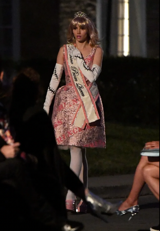 MOSCHINO COUTURE- NWT 2020 Floral Brocade Princess Dress, Size 6