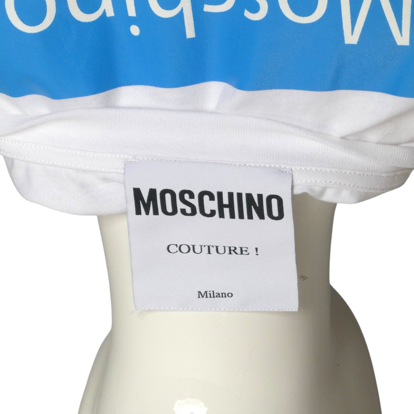 MOSCHINO COUTURE- NWT 2020 "Are You Home Alone" T-Shirt, Size 8