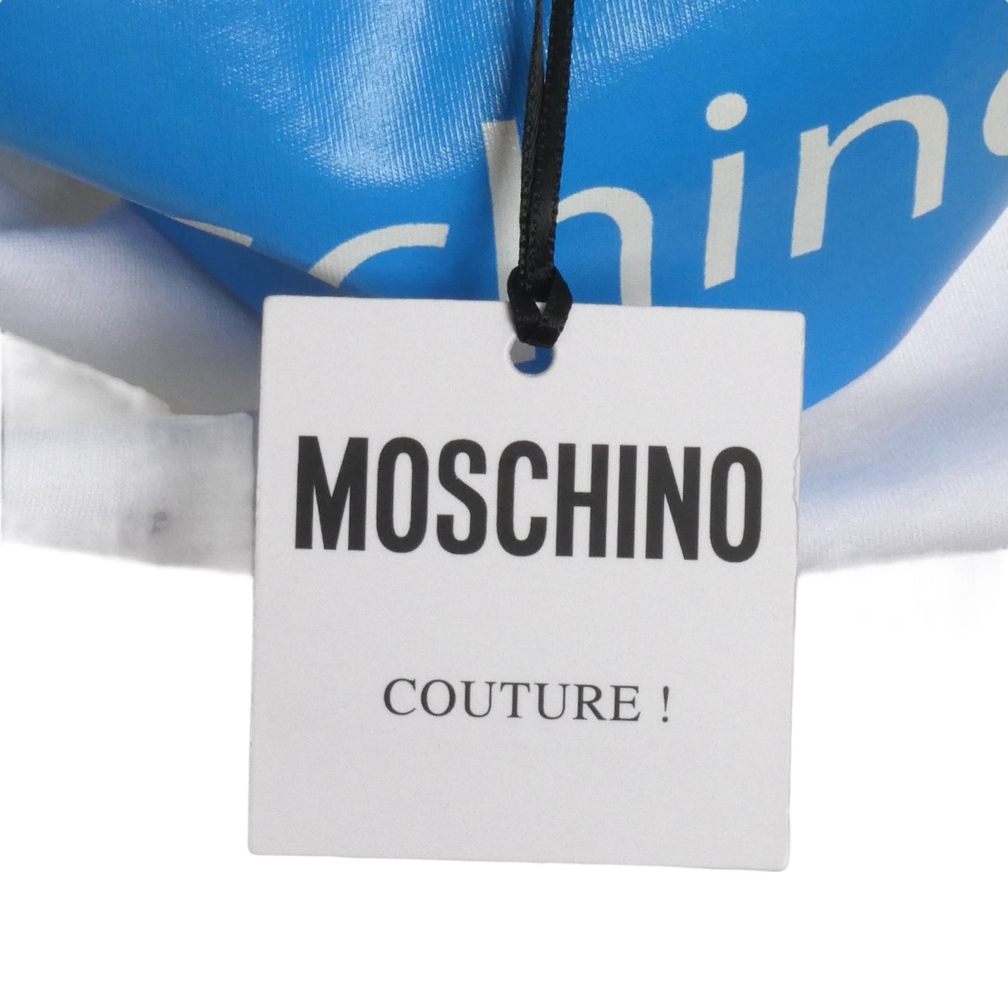 MOSCHINO COUTURE- NWT 2020 "Are You Home Alone" T-Shirt, Size 8