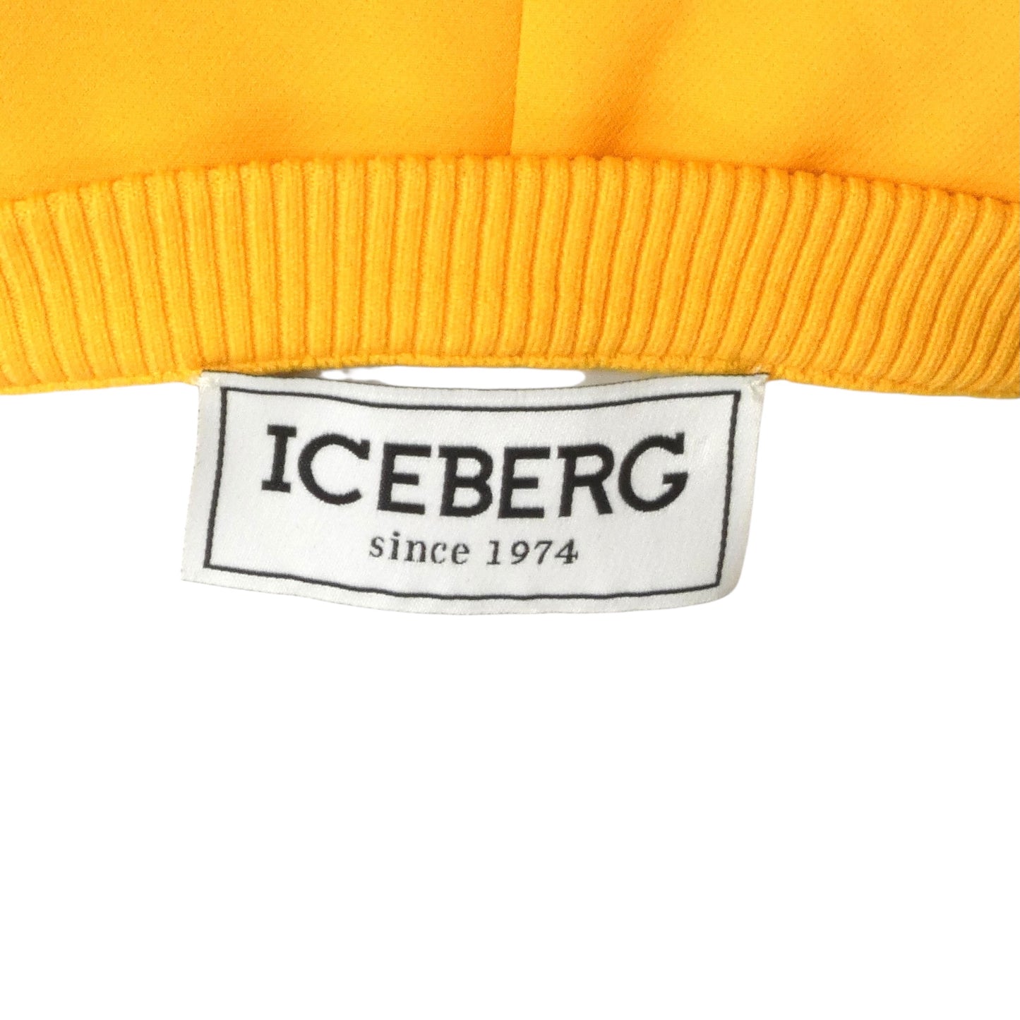 ICEBERG- 2021 Yellow Knit Shift Dress, Size 4