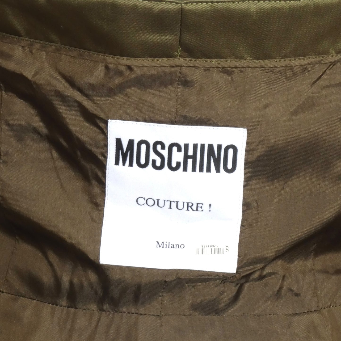 MOSCHINO COUTURE- 2017 Military Inspired Tulle Dress, Size 4