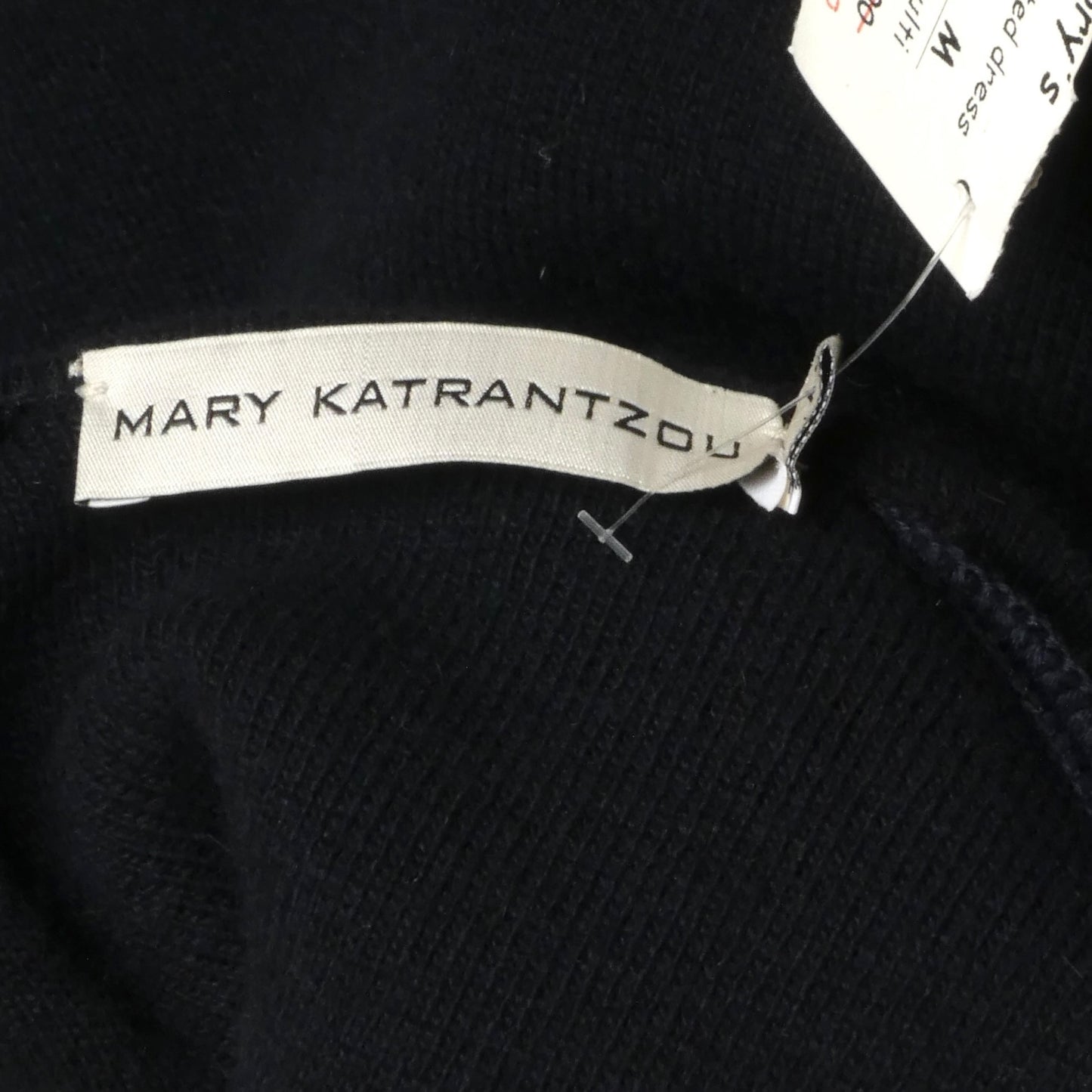 MARY KATRANTZOU- NWT Graphic Print Wool Knit Dress, Size Medium