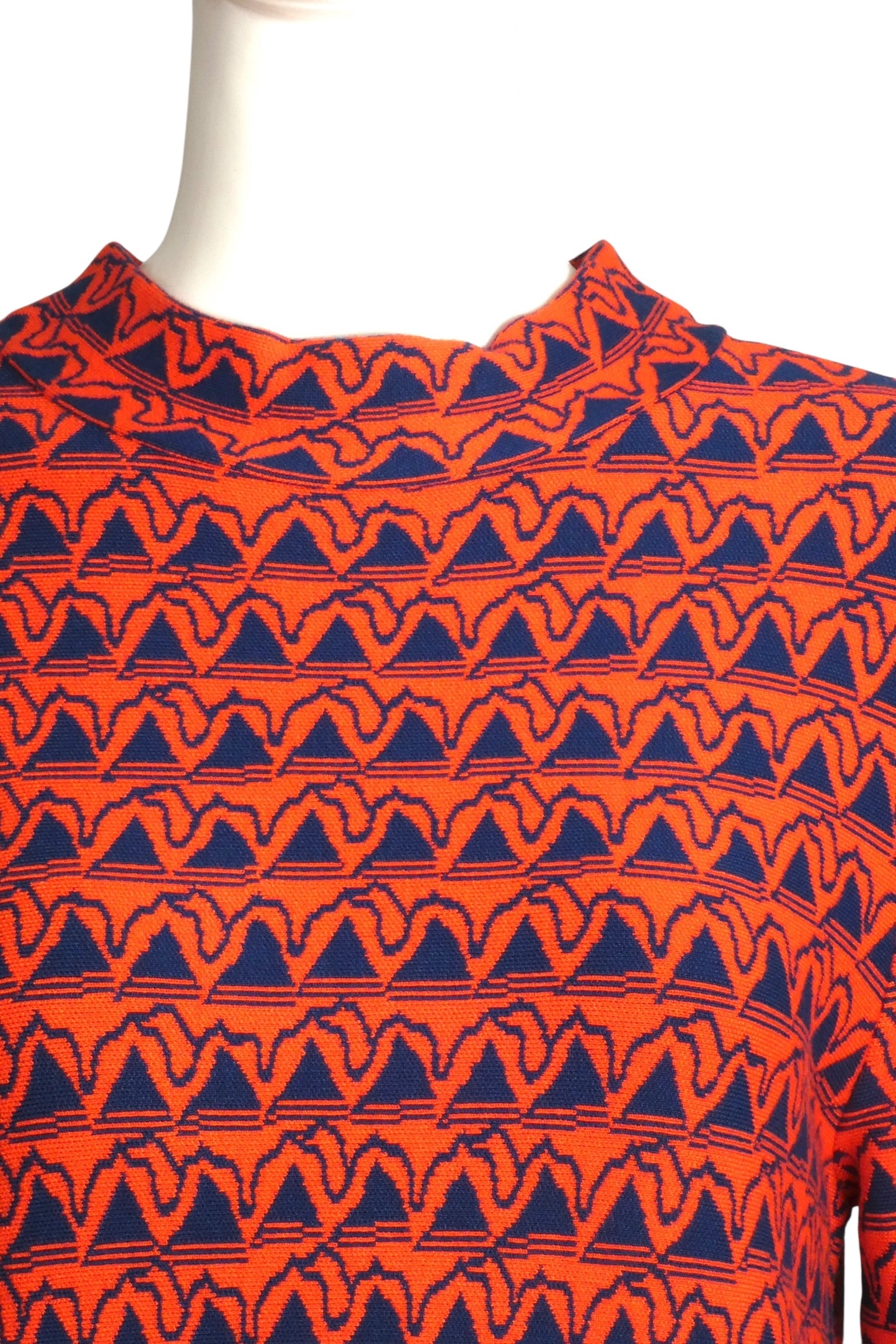 ISSA- NWT Multi Color Patterned Knit Dress, Size Medium