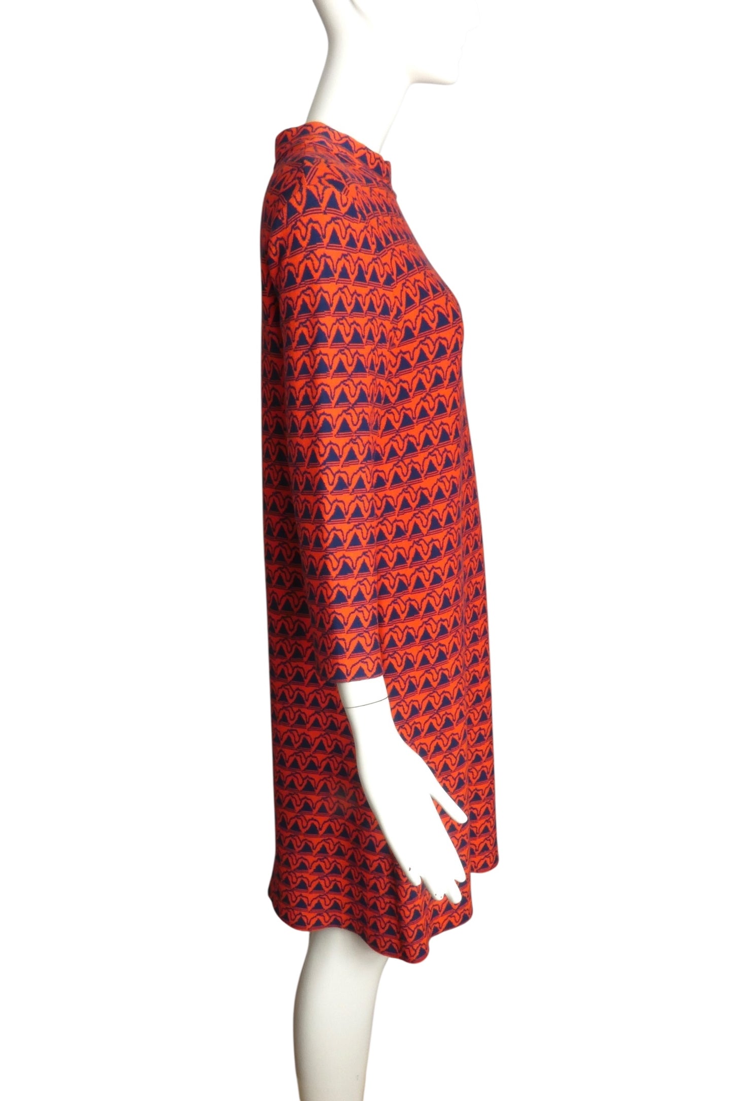 ISSA- NWT Multi Color Patterned Knit Dress, Size Medium