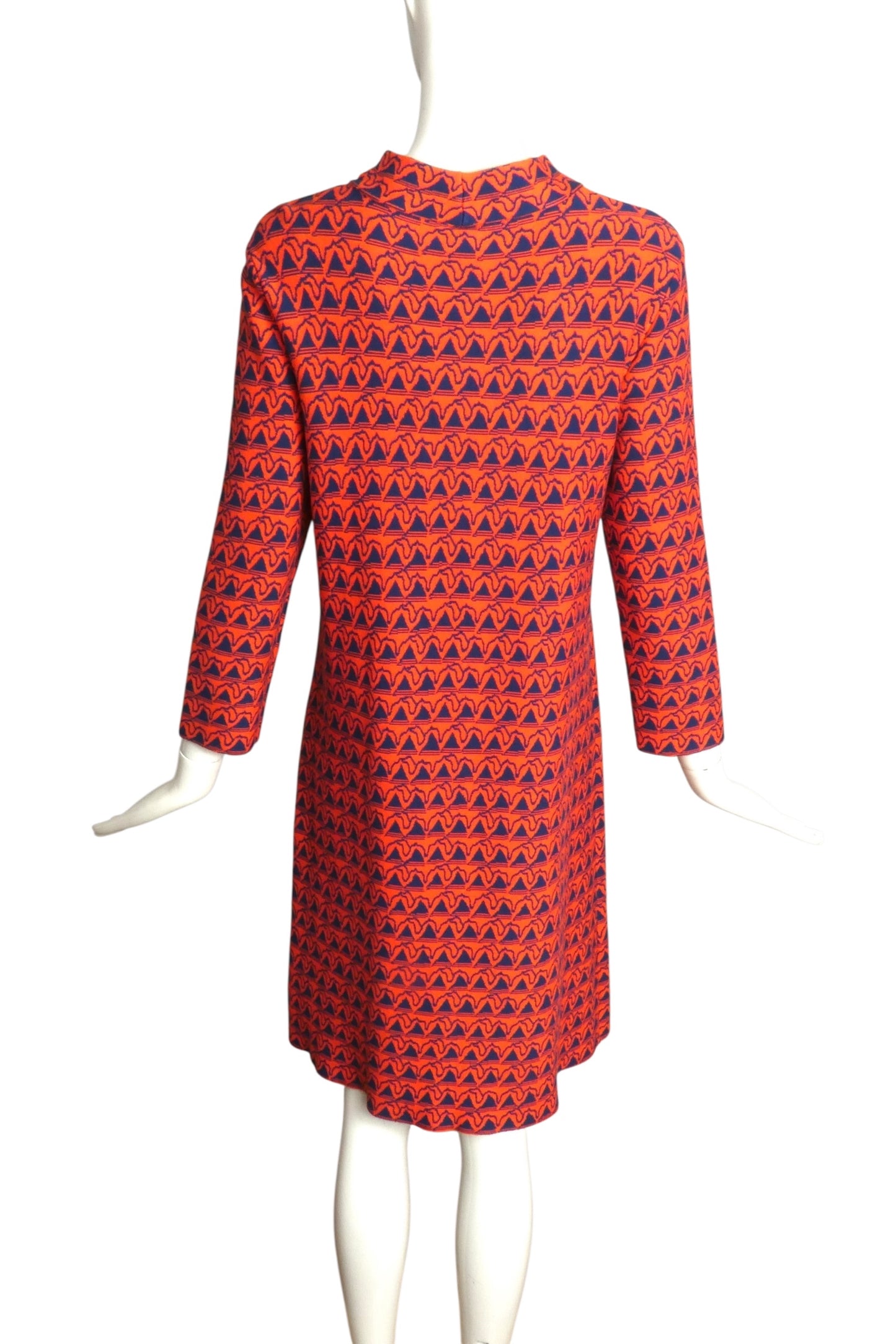 ISSA- NWT Multi Color Patterned Knit Dress, Size Medium