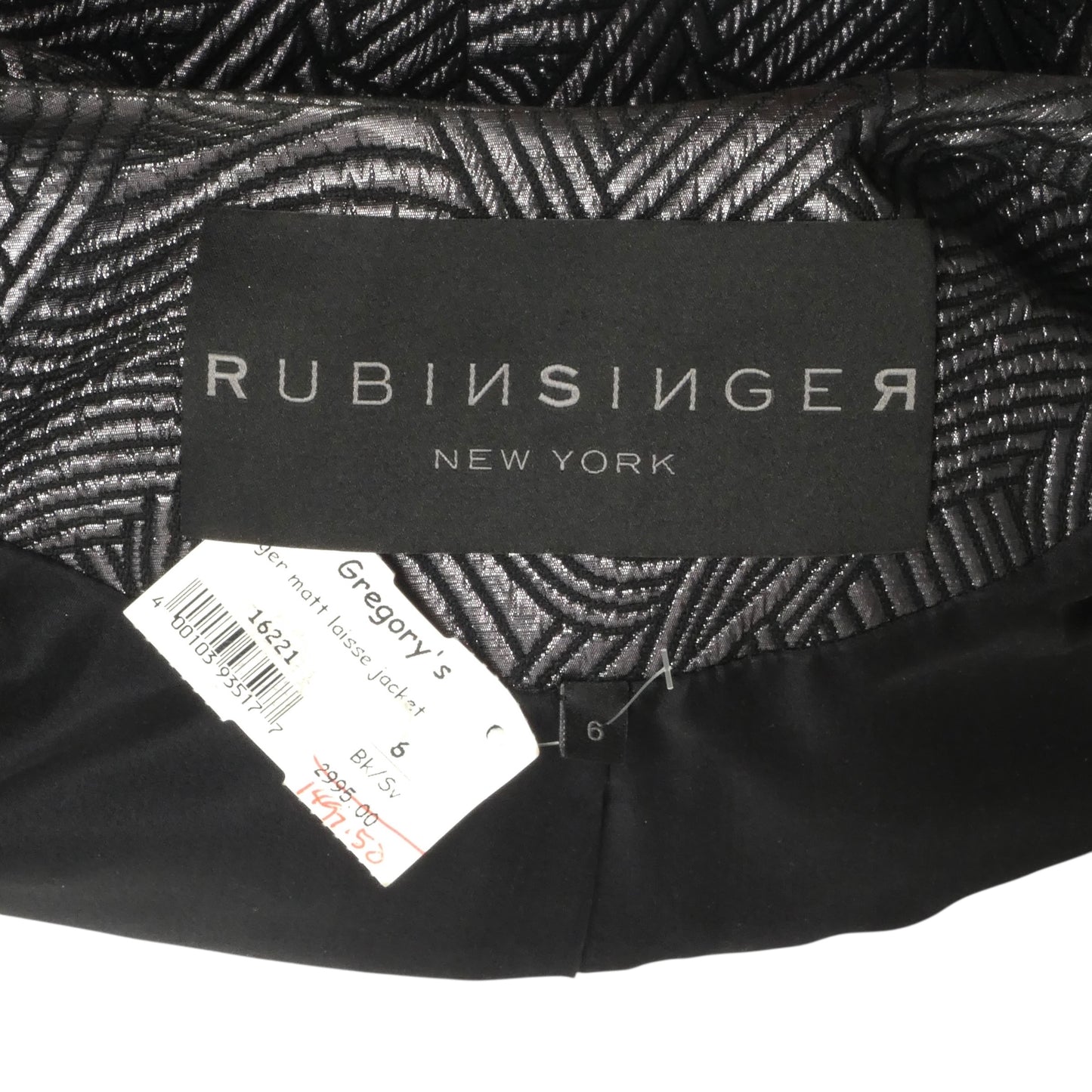 RUBIN SINGER- NWT Silk Brocade Cocktail Jacket, Size 6