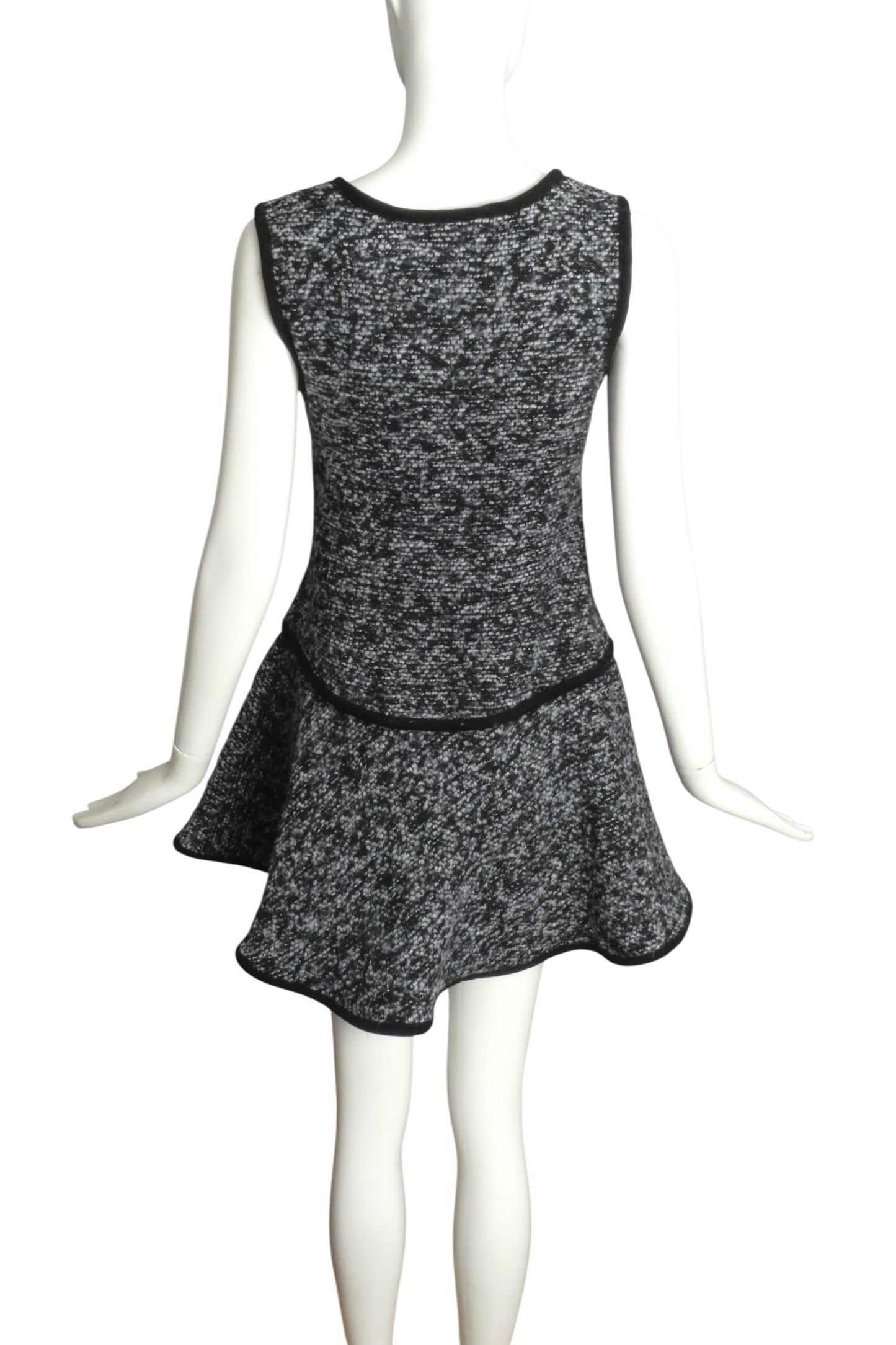 BRIGITTE BARDOT- NWT Boucle Flounce Dress, Size 0