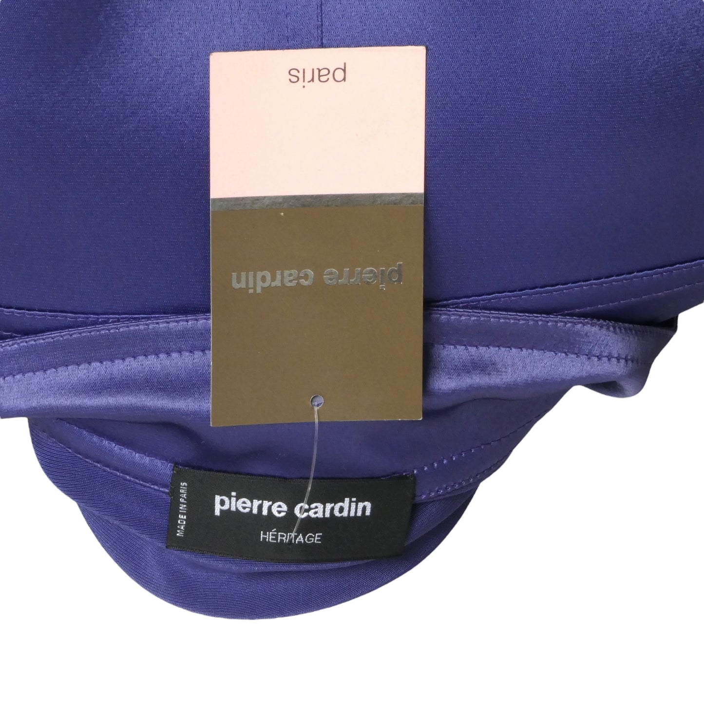 PIERRE CARDIN (HAUTE COUTURE)-2004 Voilet Crepe Back Satin Jacket, Size-10