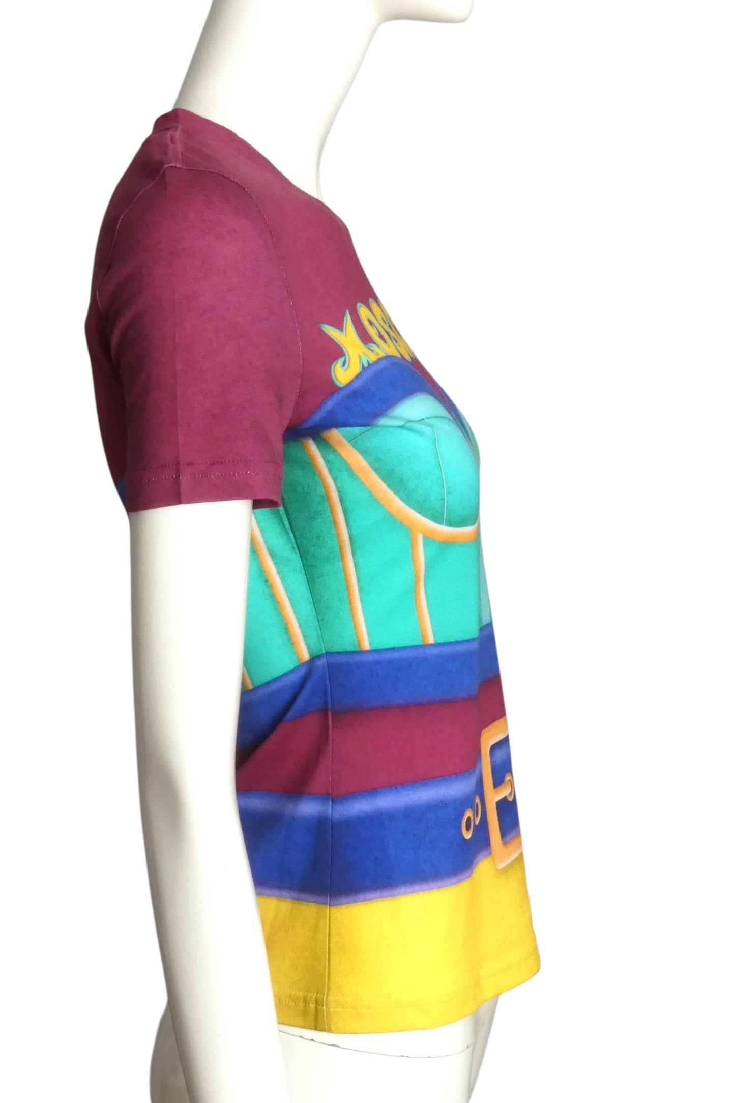 MOSCHINO COUTURE- NWT Graphic Print T-Shirt, Size 2