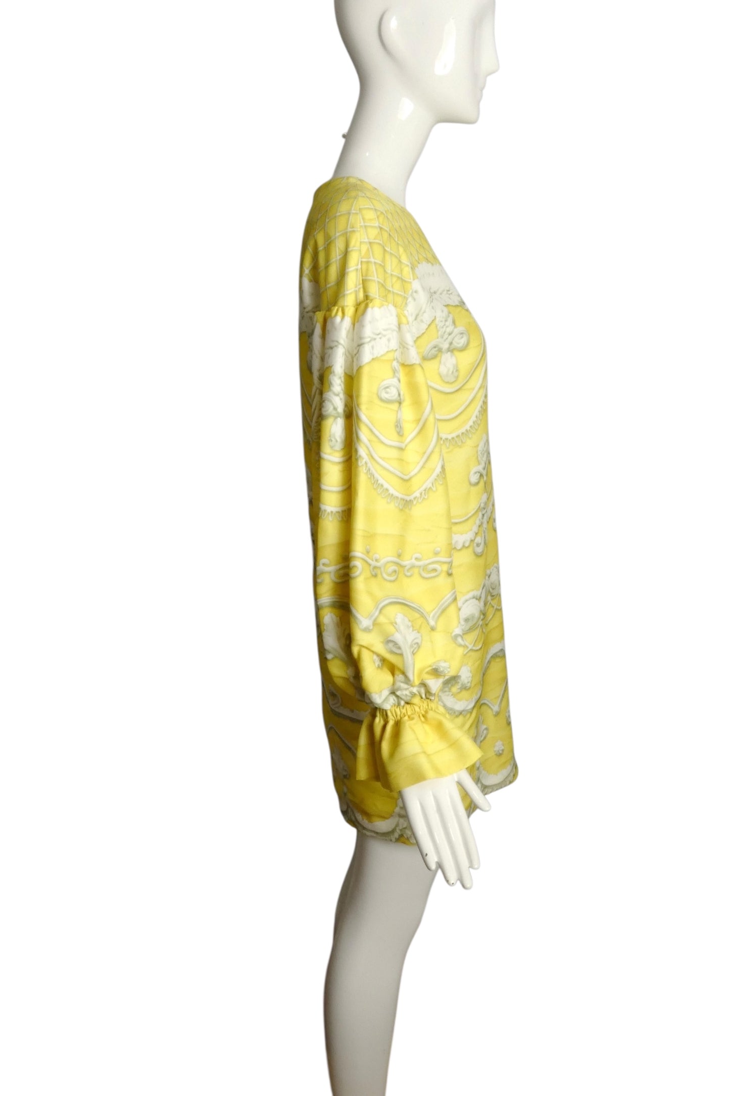 MOSCHINO COUTURE- NWT 2020 "Frosting" Print Dress, Size 2