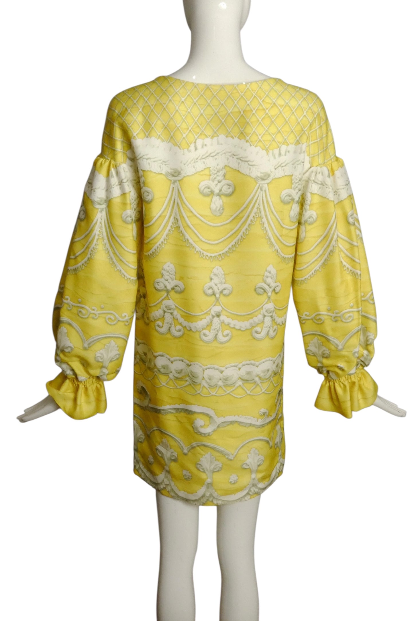 MOSCHINO COUTURE- NWT 2020 "Frosting" Print Dress, Size 2