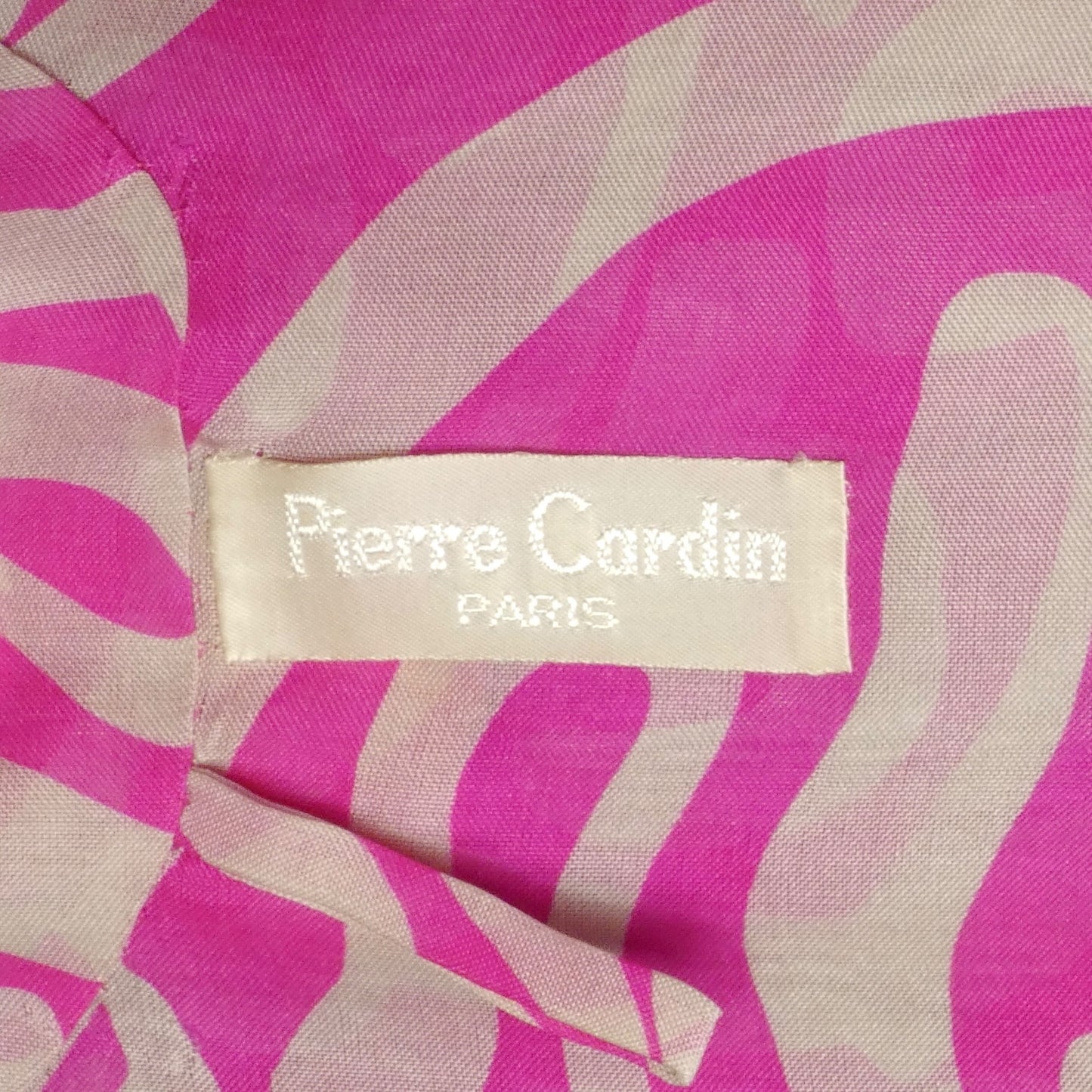 PIERRE CARDIN (HAUTE COUTURE)- 2005 Print Organza Gown, Size 6