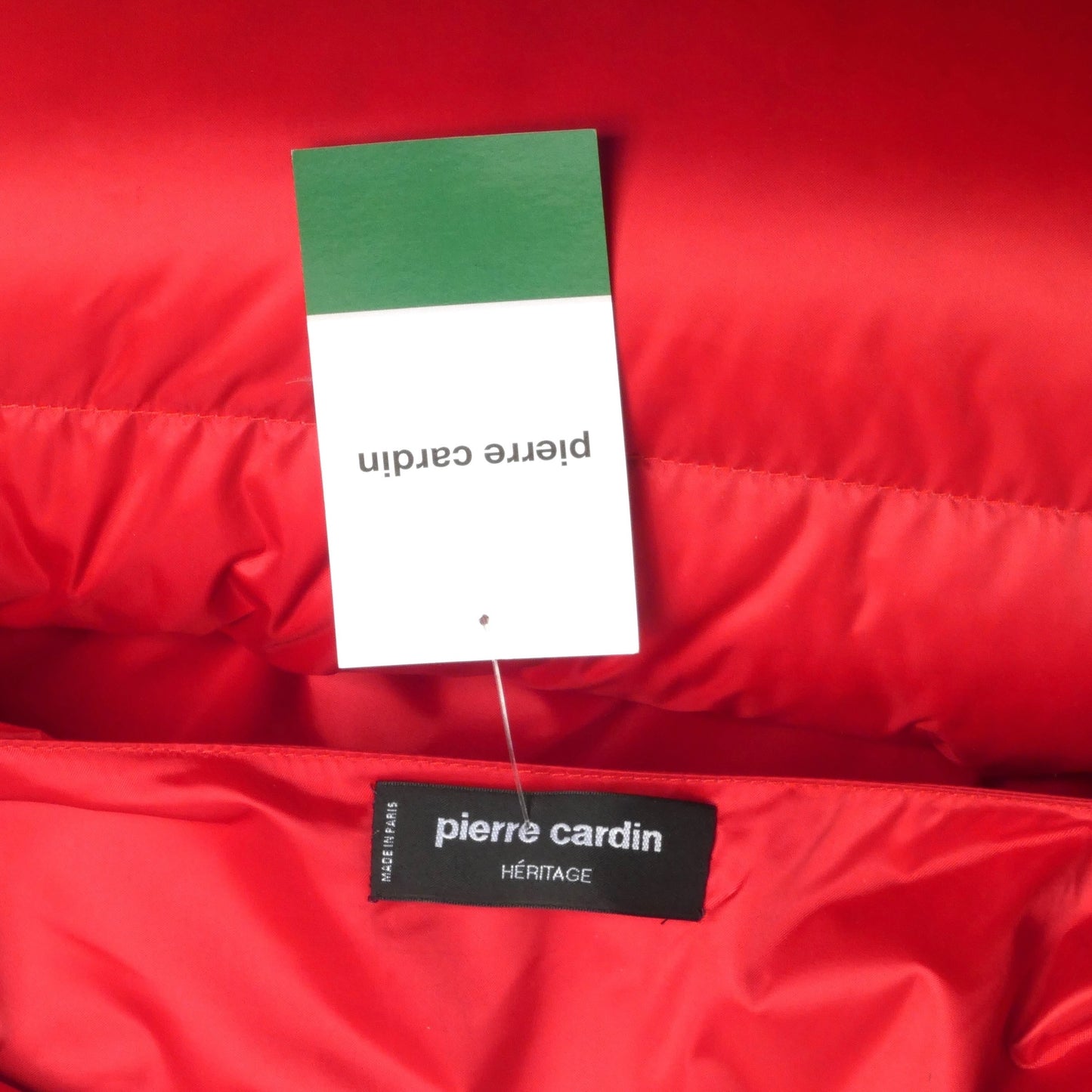 PIERRE CARDIN (HAUTE COUTURE)- 2009 Red Puffer Coat, Size 4