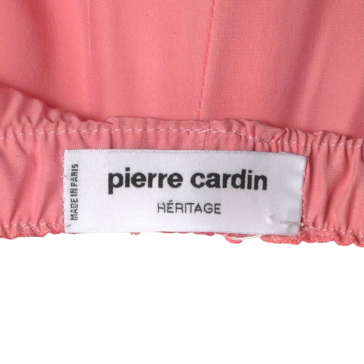 PIERRE CARDIN (HAUTE COUTURE)- Pink Silk & Feather Mini Dress, Size 6