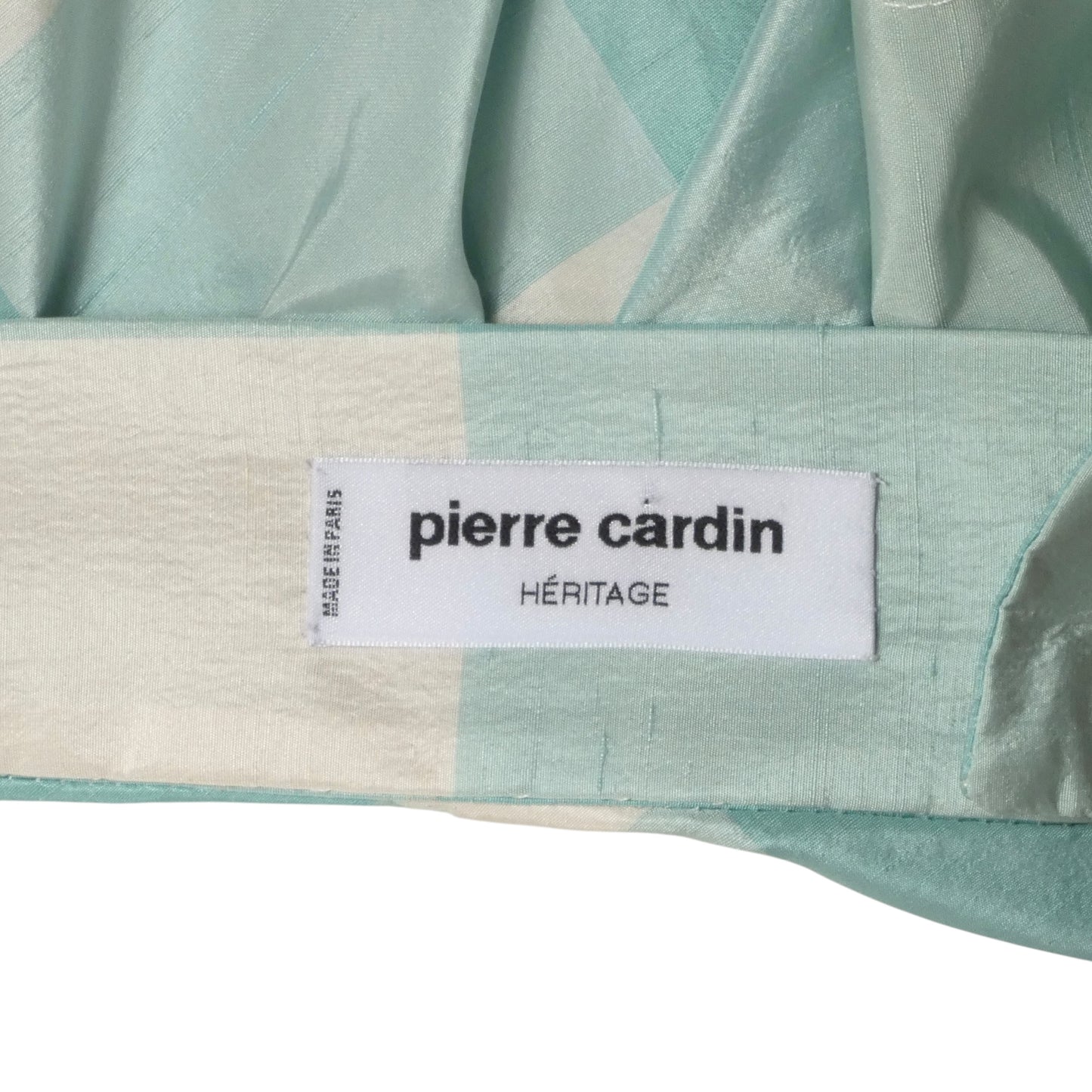 PIERRE CARDIN (HAUTE COUTURE) 2007 Check Taffeta Skirt, Size 8