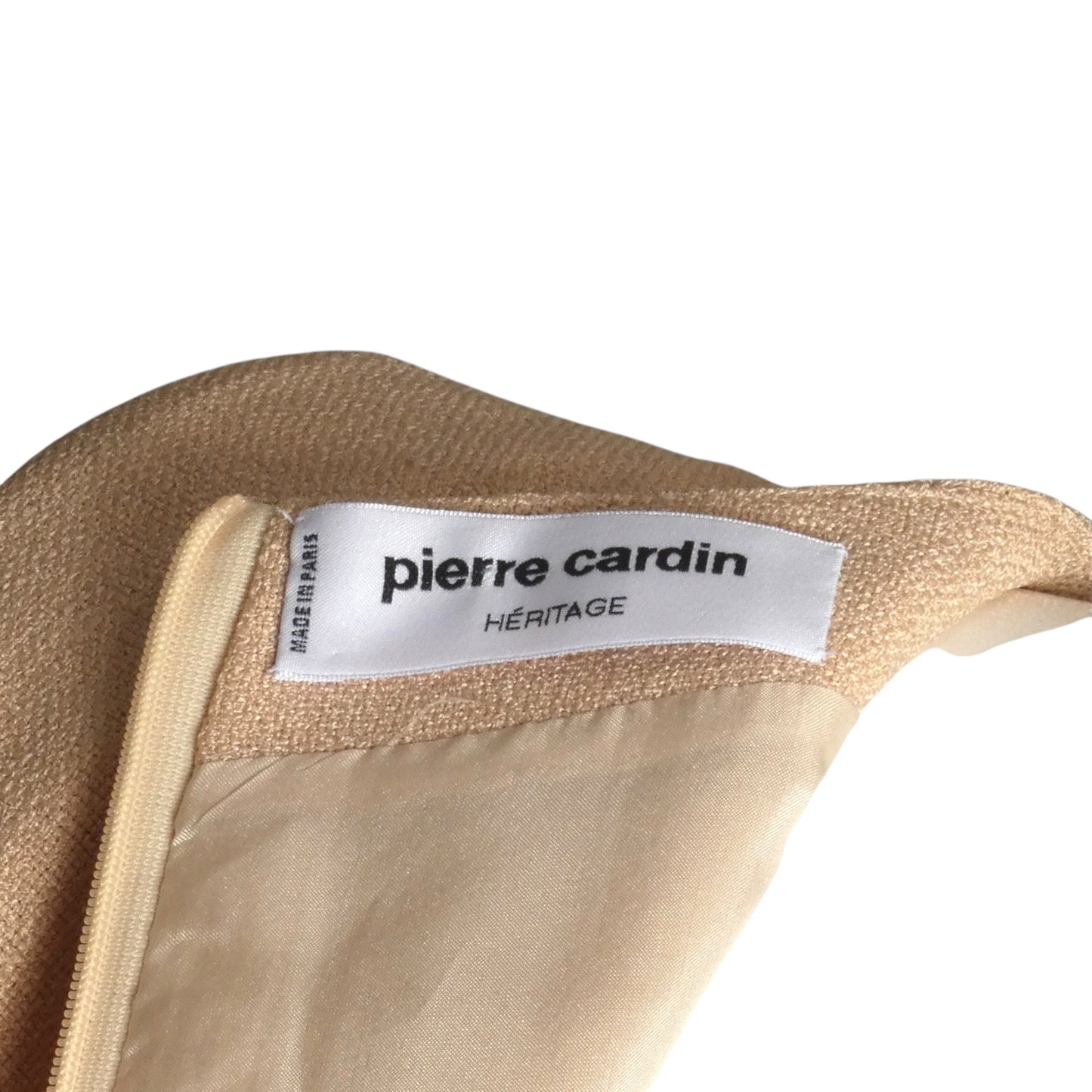 PIERRE CARDIN (HAUTE COUTURE)- 2011 Multi Color Rayon Mod Dress, Size 4