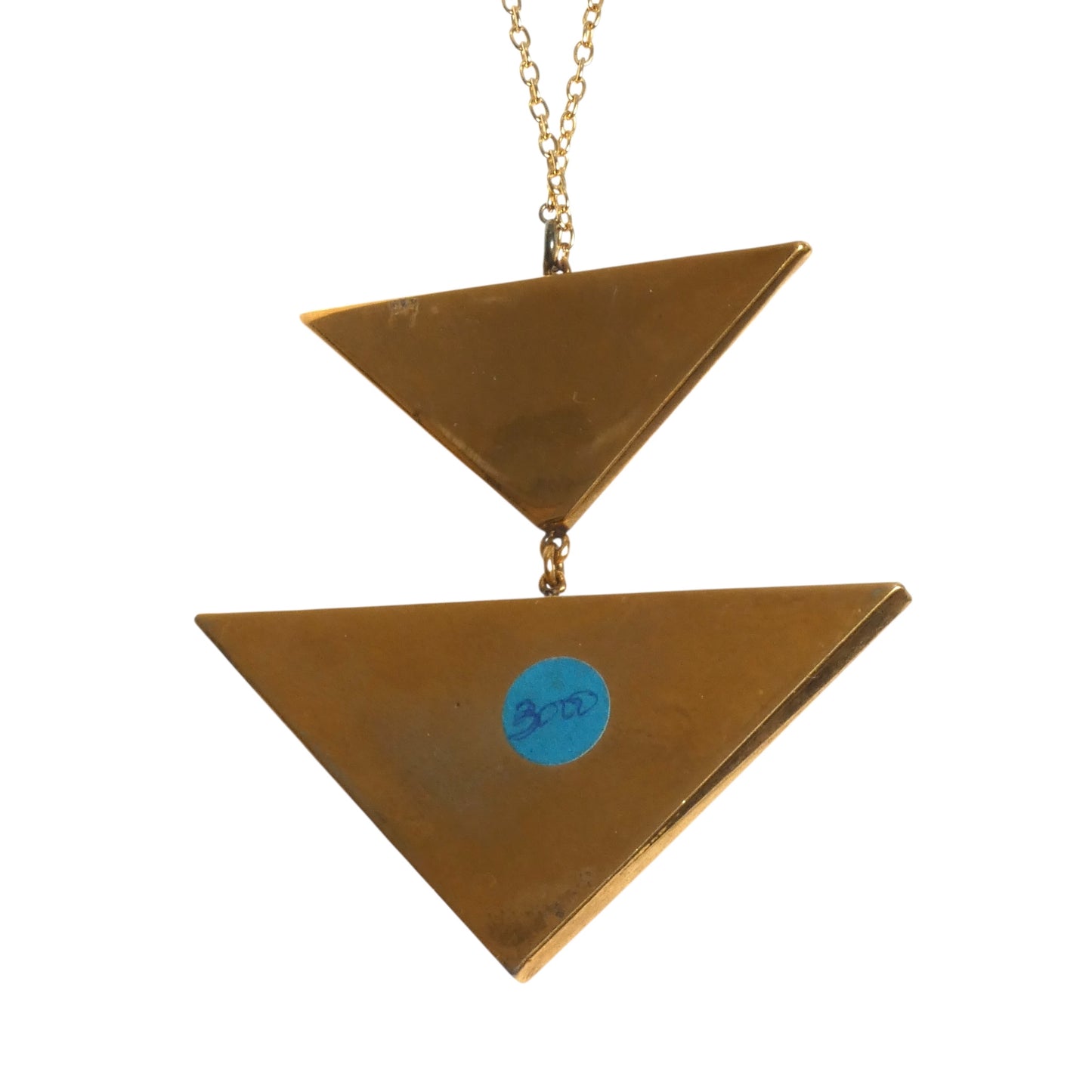 PIERRE CARDIN-1988 Gold Pendant Necklace