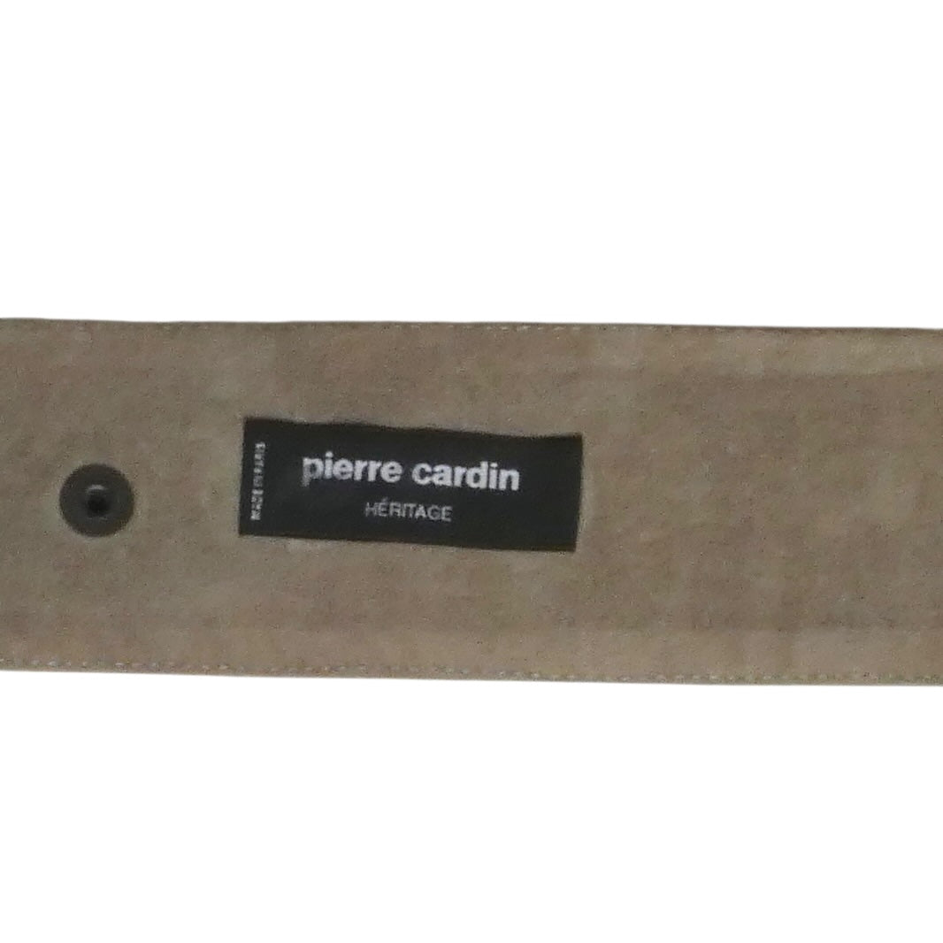 PIERRE CARDIN HERITAGE (HAUTE COUTURE)- 2002 Taupe Suede Belt, W-31"