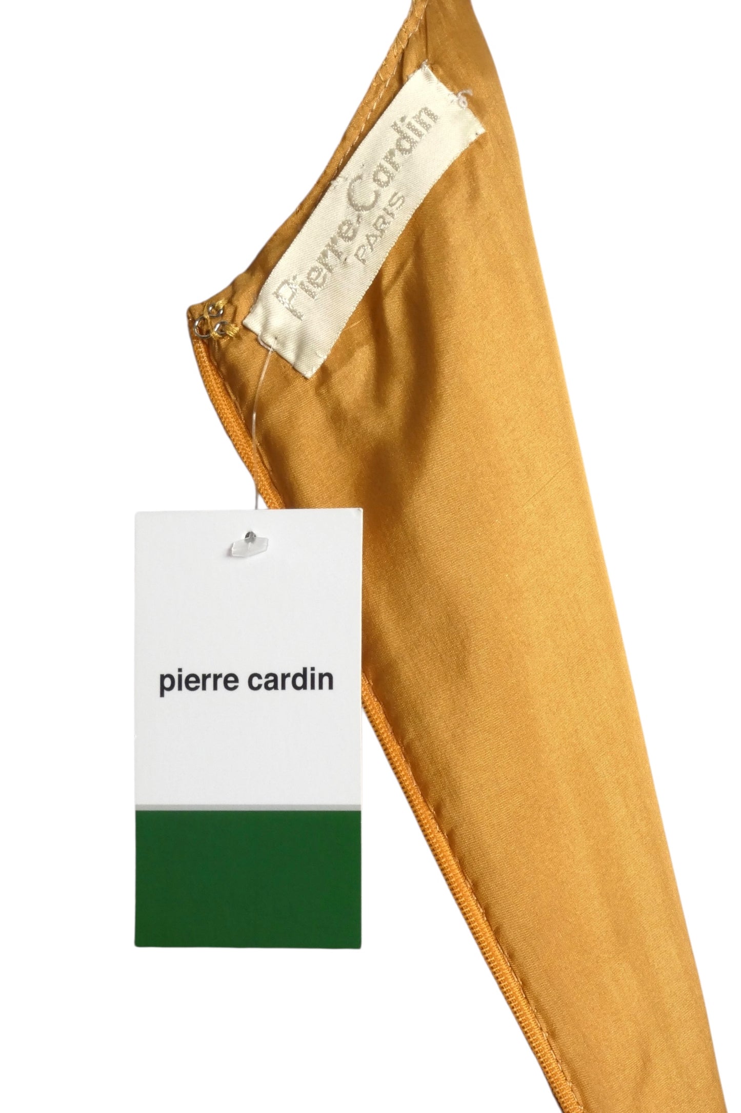 PIERRE CARDIN HAUTE COUTURE-1991 Gold & Silver Sequin Cocktail Dress, Size 4