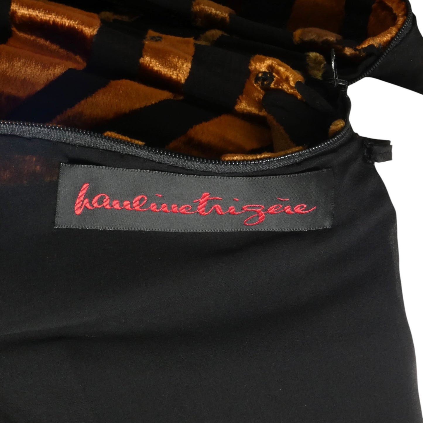 1980s Voided Velvet Evening Dress, Size-8