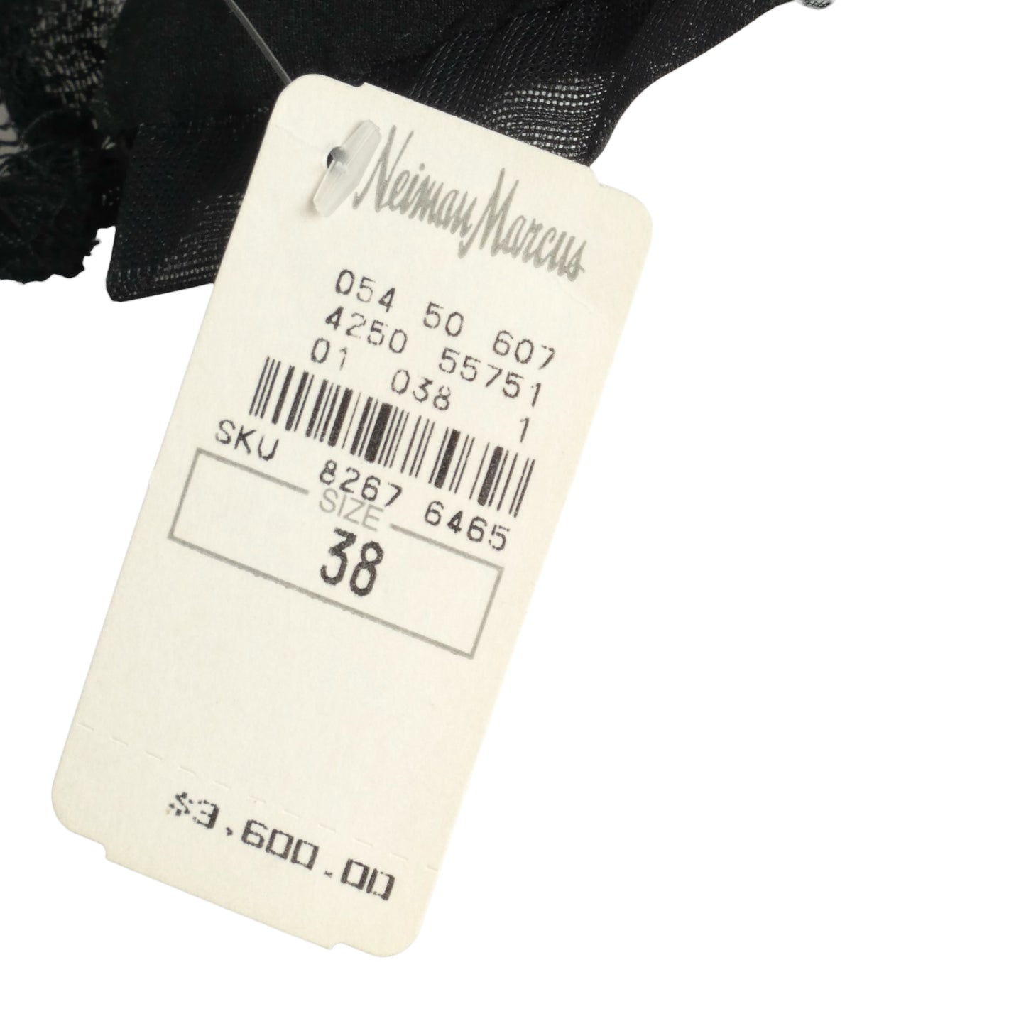 CHANEL- F/W 1995 Black Lace Bustier Top, Size 2