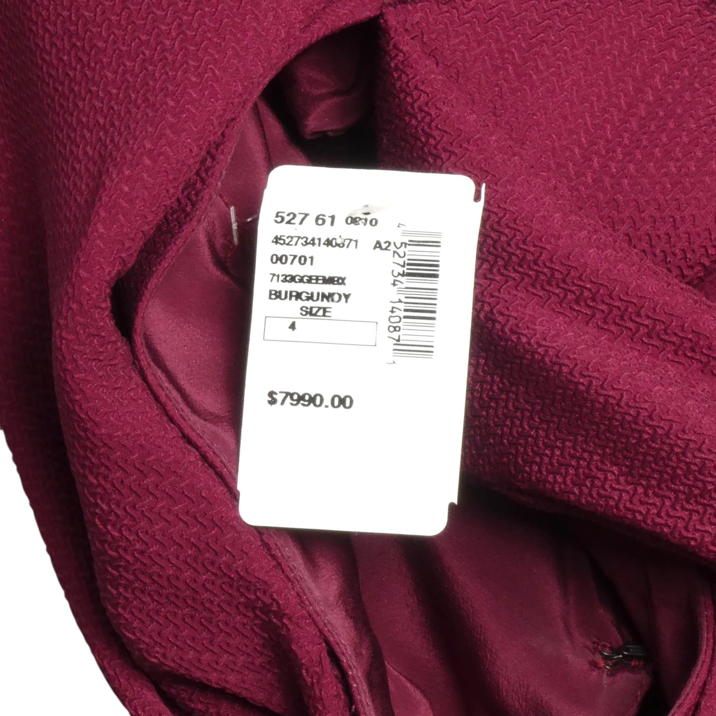 CAROLINA HERRERA- 2010 Beaded Crepe Evening Gown, Size 4P