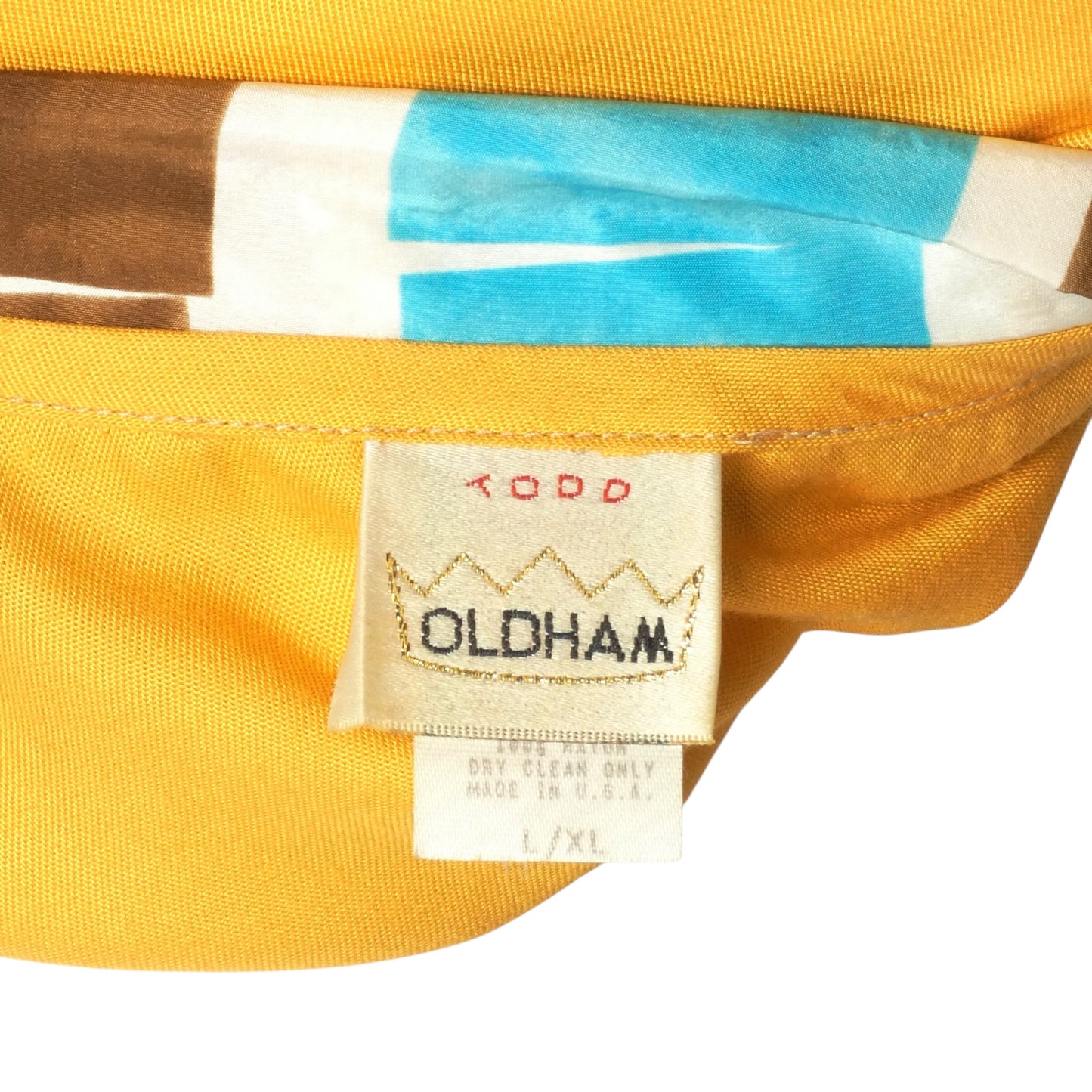 TODD OLDHAM- 1990s Colorblock L/S Blouse, Size 16