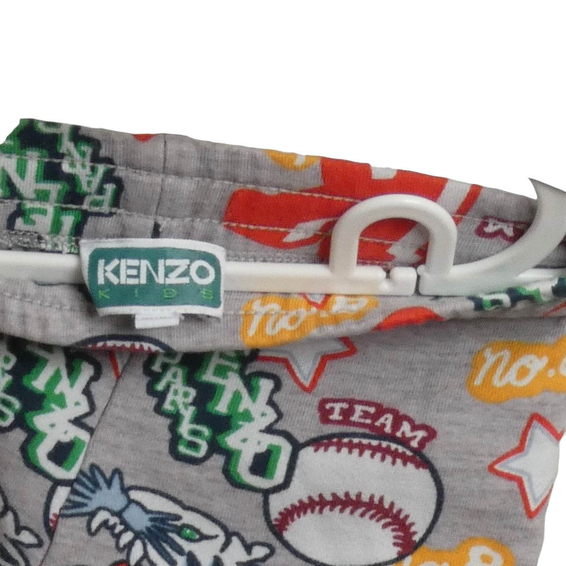 Multi Color Print Cotton Joggers, Size 18 Months