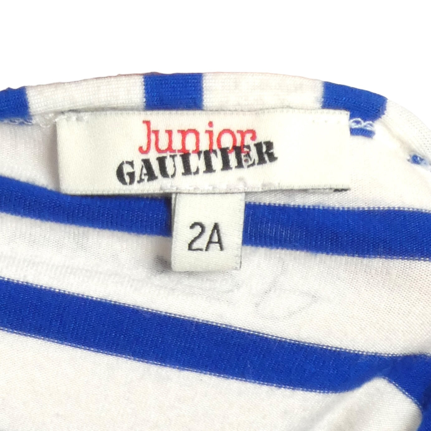 Striped Cotton Jersey Dress, Size 2A