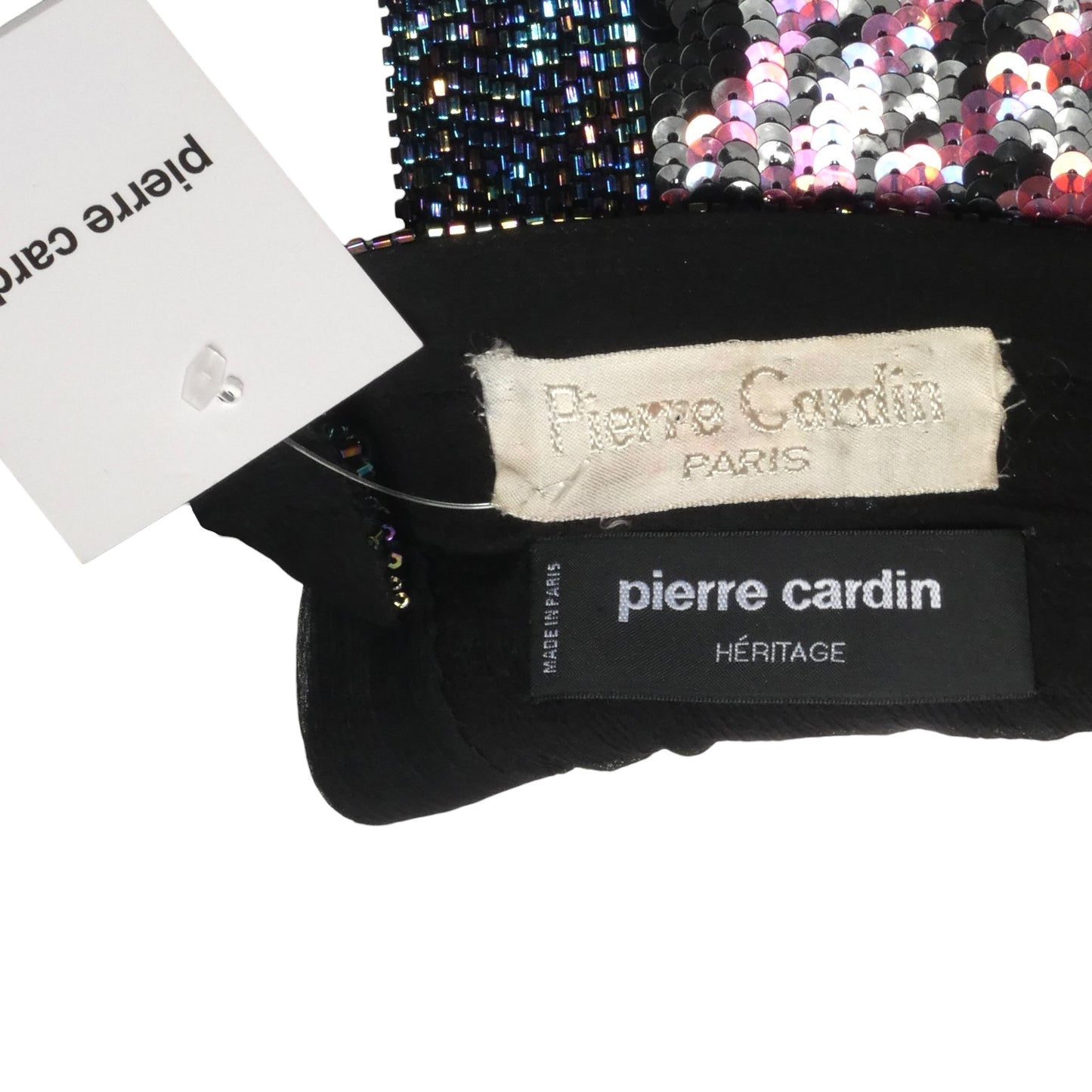 1998 Sequin & Beaded Suspender Skirt, Size 10