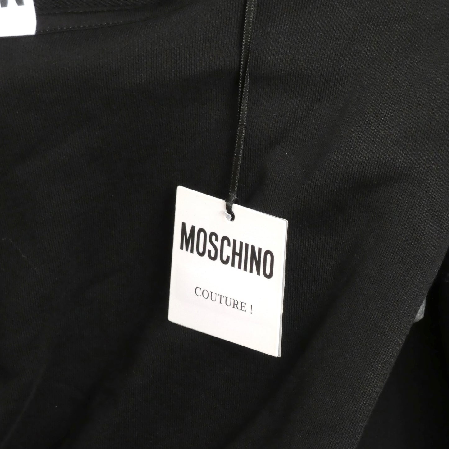 MOSCHINO COUTURE! - NWT 2023 Knit Hoodie Dress, Size 6