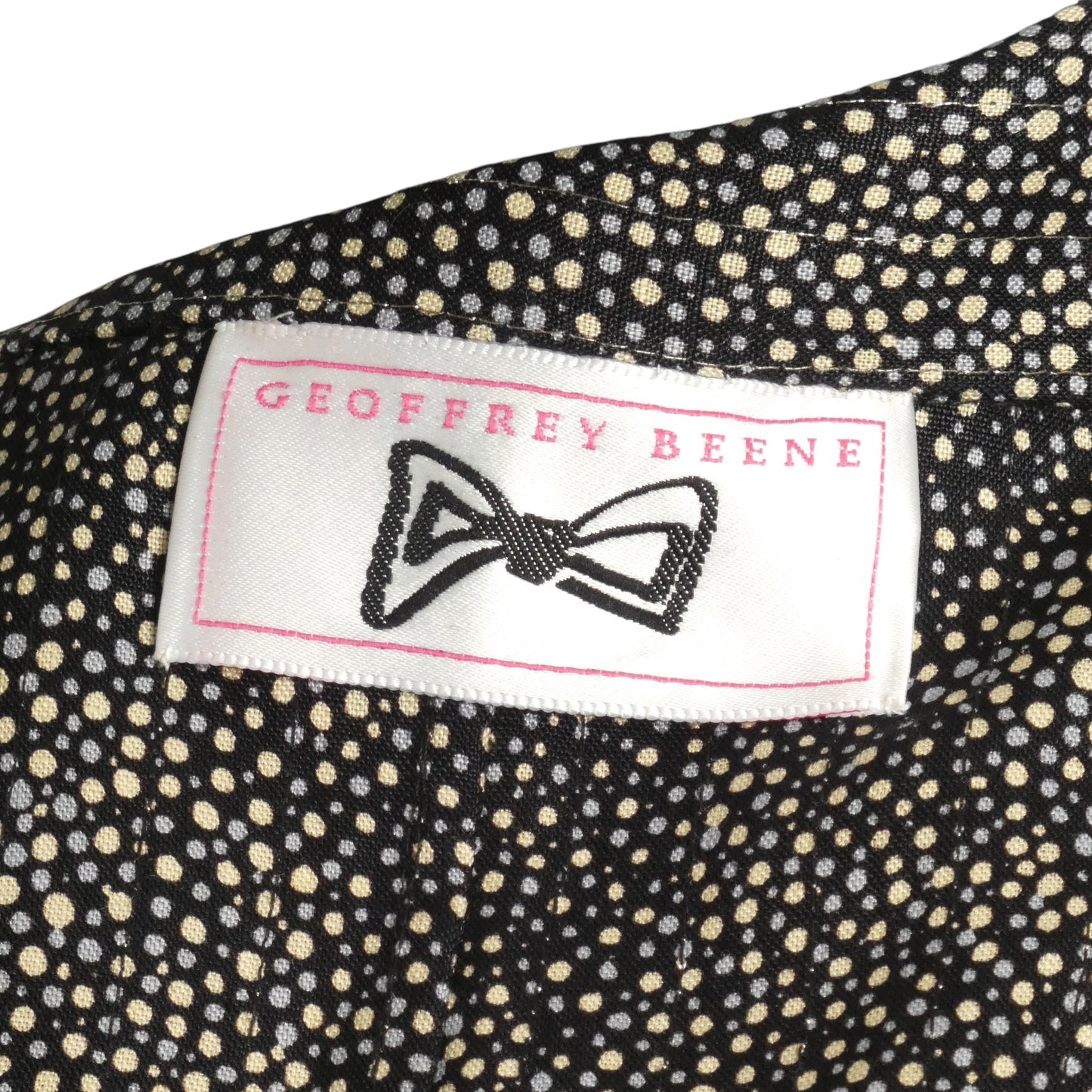 1980s Polka Dot Print Coat, Size 10