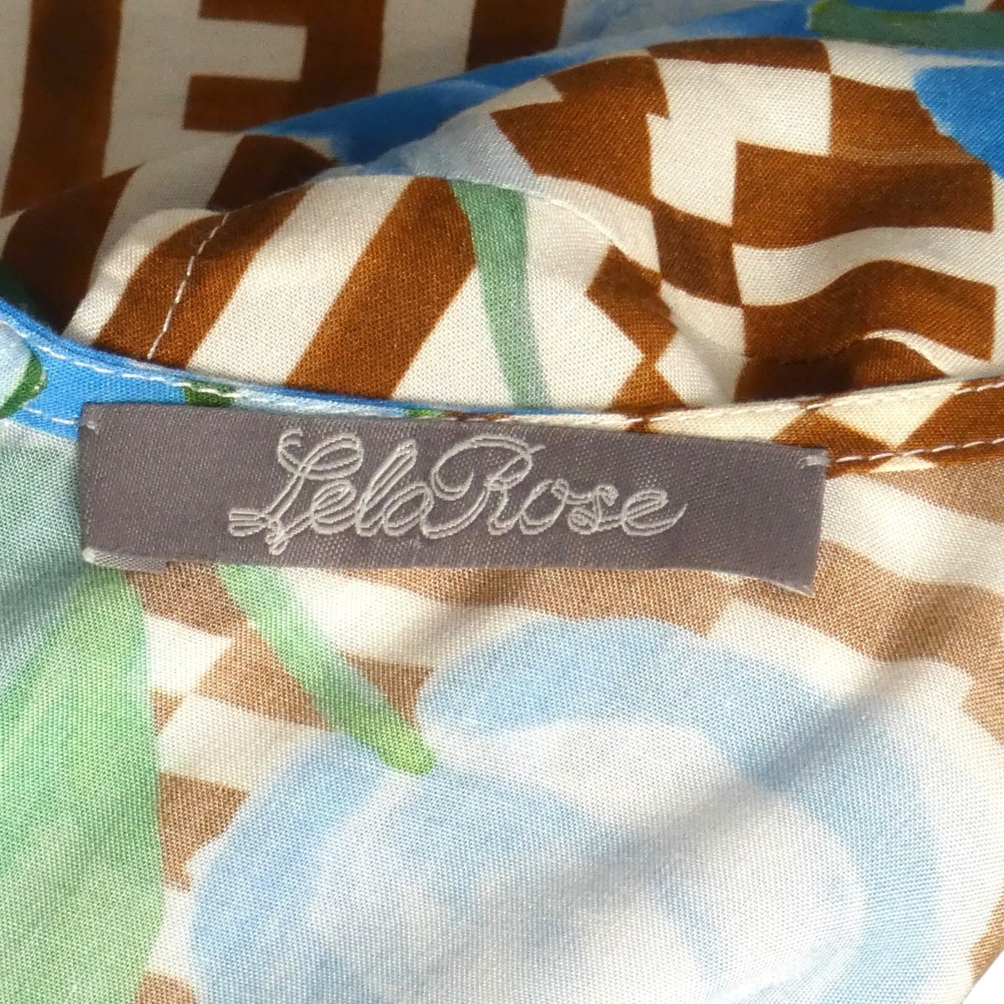 2023 Floral Print Midi Dress, Size 14