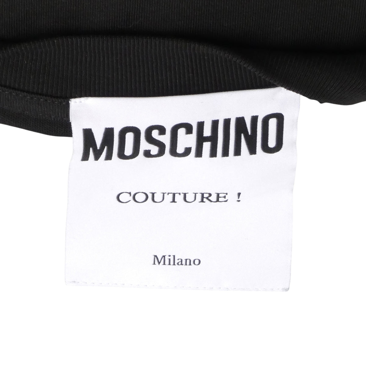 MOSCHINO COUTURE! - S2025 Black & White Fried Egg T-Shirt, Multiple Items Available