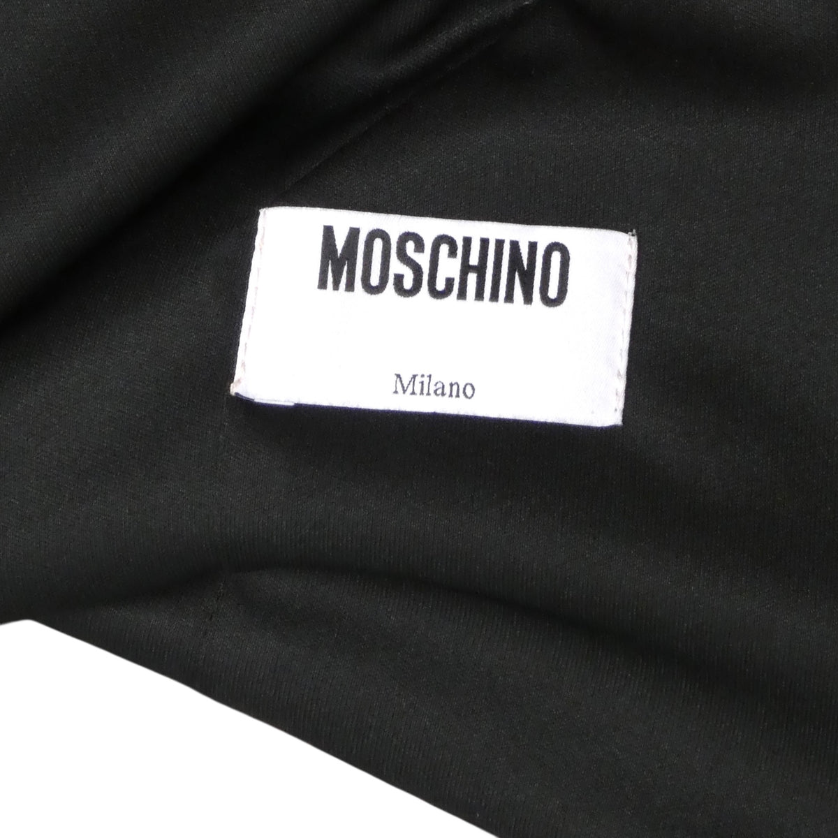 MOSCHINO COUTURE! - 2025 Black Knit Tassel Evening Dress, Size-4
