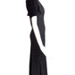 1930s Black Silk Bias Cut Gown, Size 4