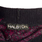 HALSTON-1970s Wool Argyle Tam